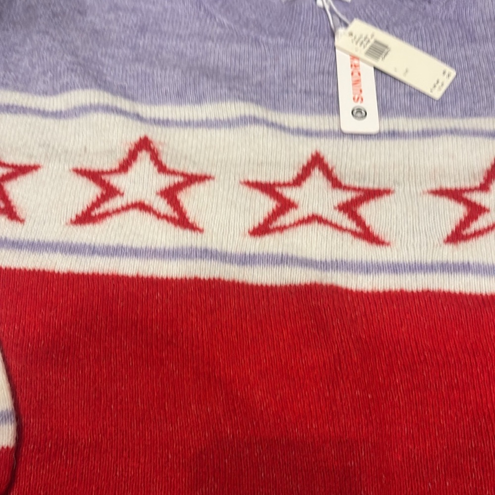 Anthropologie Sundry Star Pullover Sweater - Picture 6 of 6